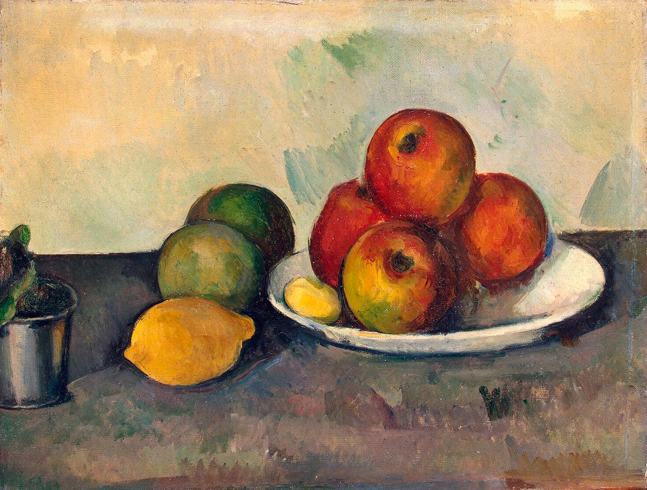 Csendélet almával, c1890. alkotó: Paul Cézanne