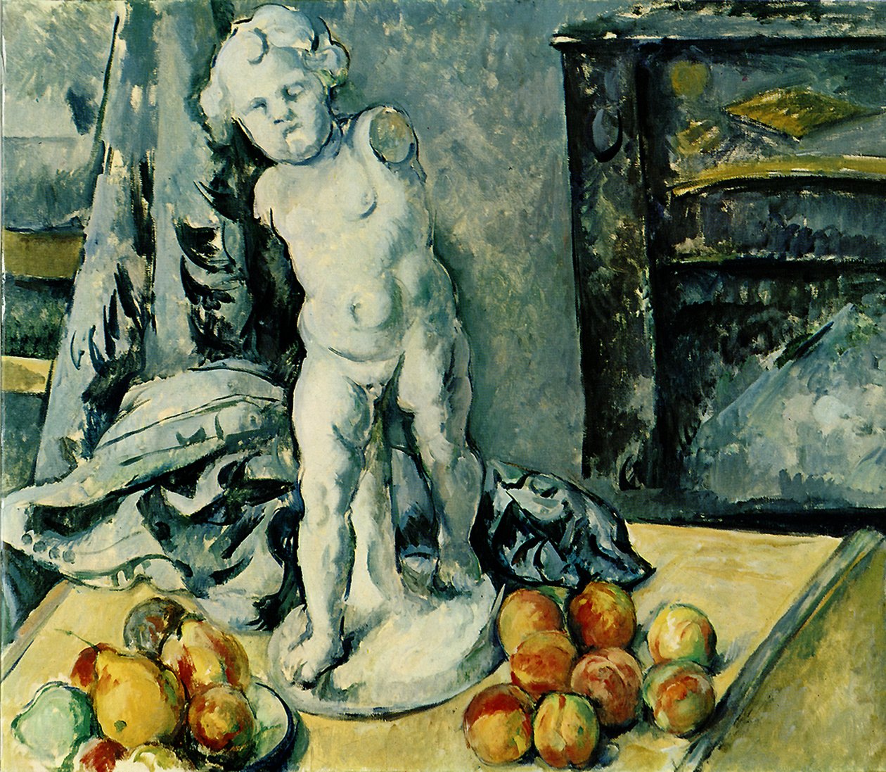 Csendélet vakolattal Cupido LAmour en plâtre, 1895 alkotó: Paul Cézanne