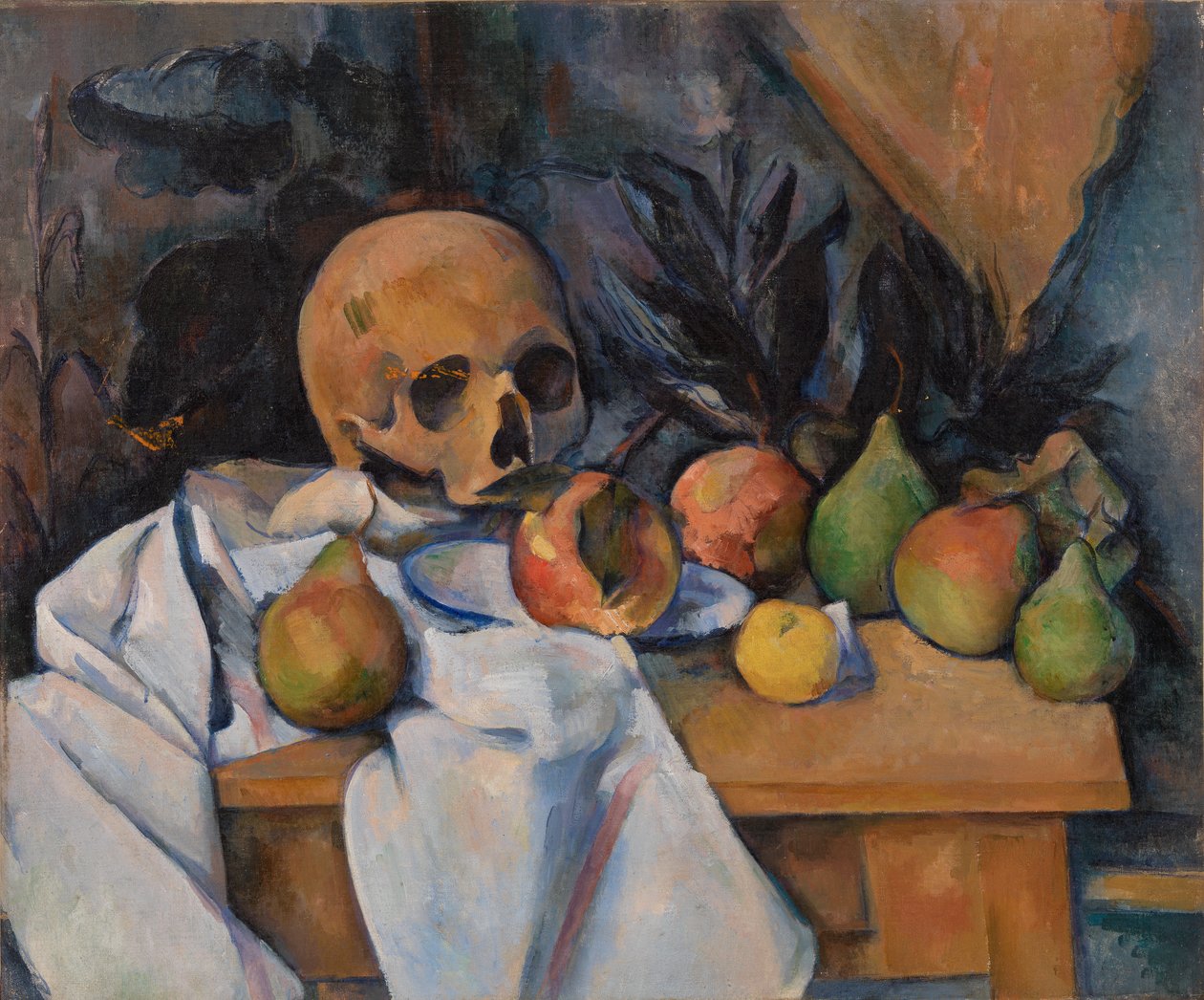 Csendélet koponyával (Nature morte au câne) alkotó: Paul Cézanne