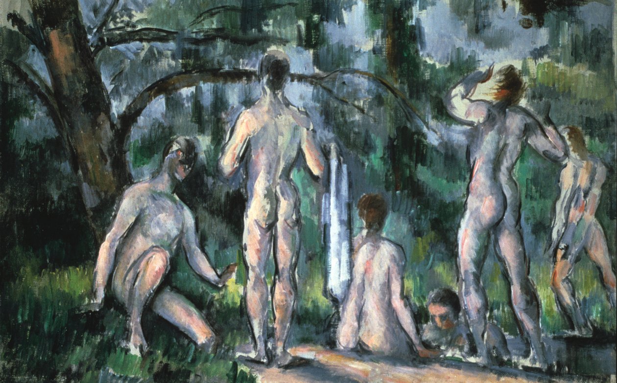 Fürdőtanulmány, 1890 alkotó: Paul Cézanne