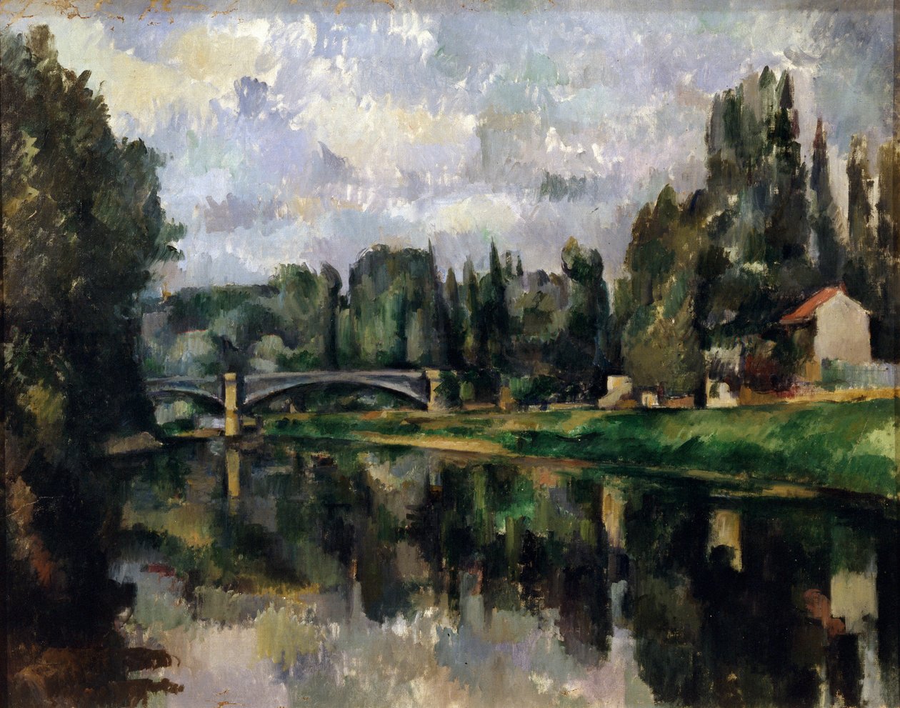 A Marne partjai, 1888-1895 alkotó: Paul Cézanne