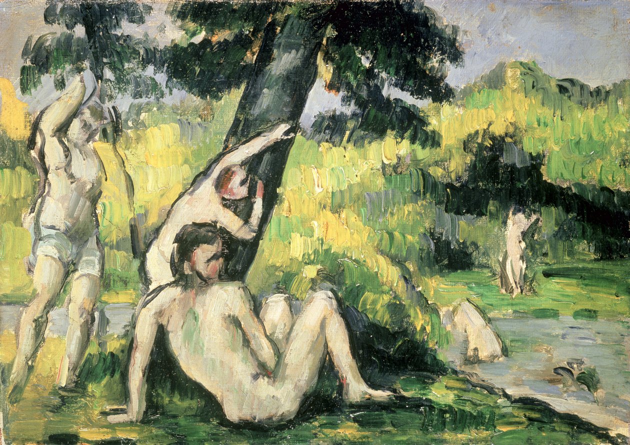 A fürdőhely alkotó: Paul Cézanne