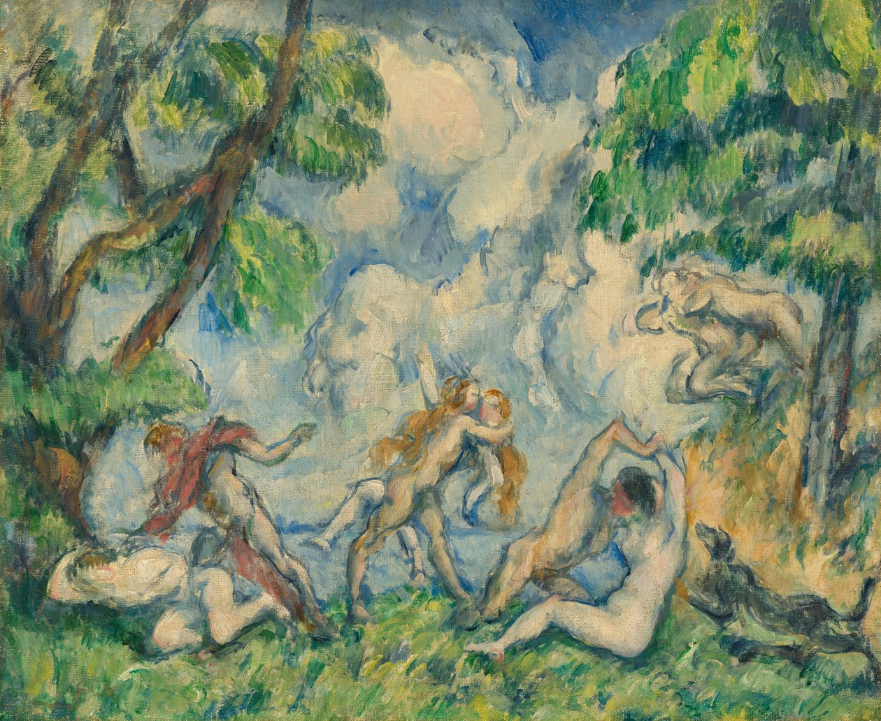 A szerelem csatája, c. 1880. alkotó: Paul Cézanne