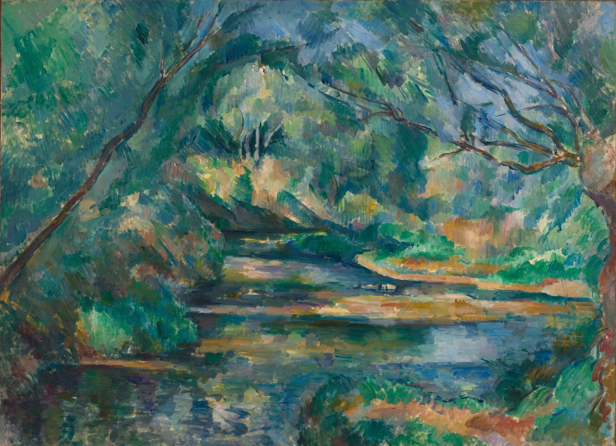 The Brook, 1895-1900 körül alkotó: Paul Cézanne