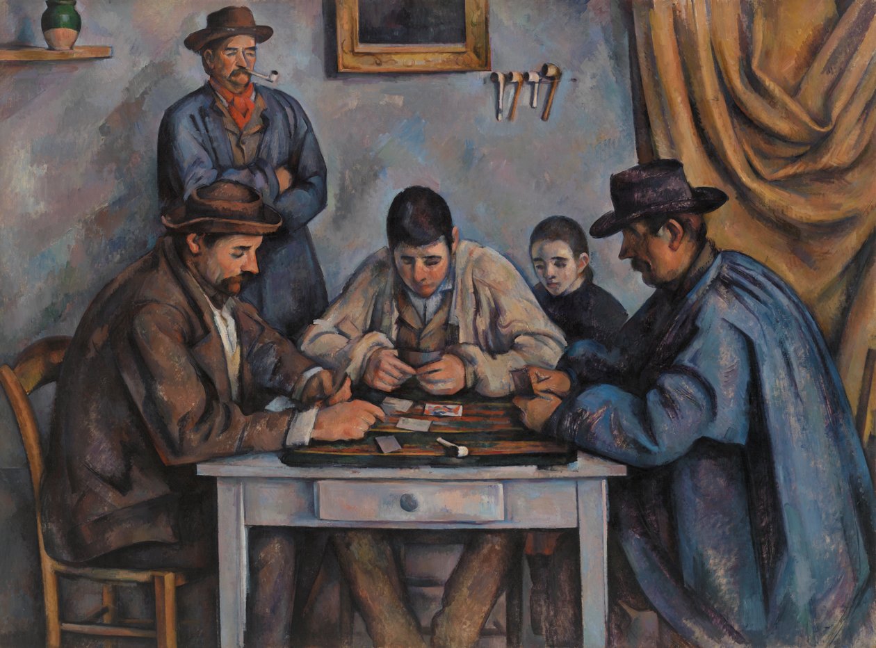 A kártyajátékosok alkotó: Paul Cézanne