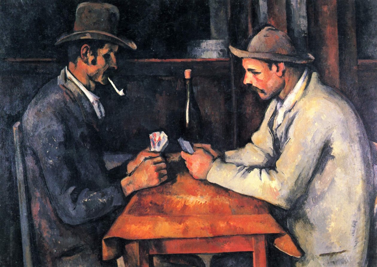 A kártyajátékosok alkotó: Paul Cézanne