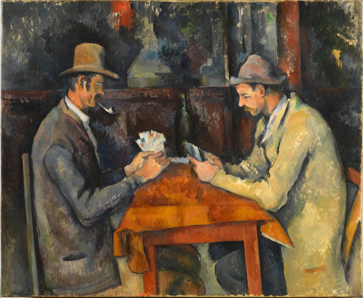 The Card Players, 1892-1896 körül. alkotó: Paul Cézanne