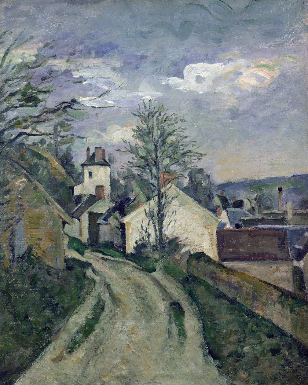 Gachet doktor háza (1828-1909) Auvers-ben, 1872-73 alkotó: Paul Cézanne