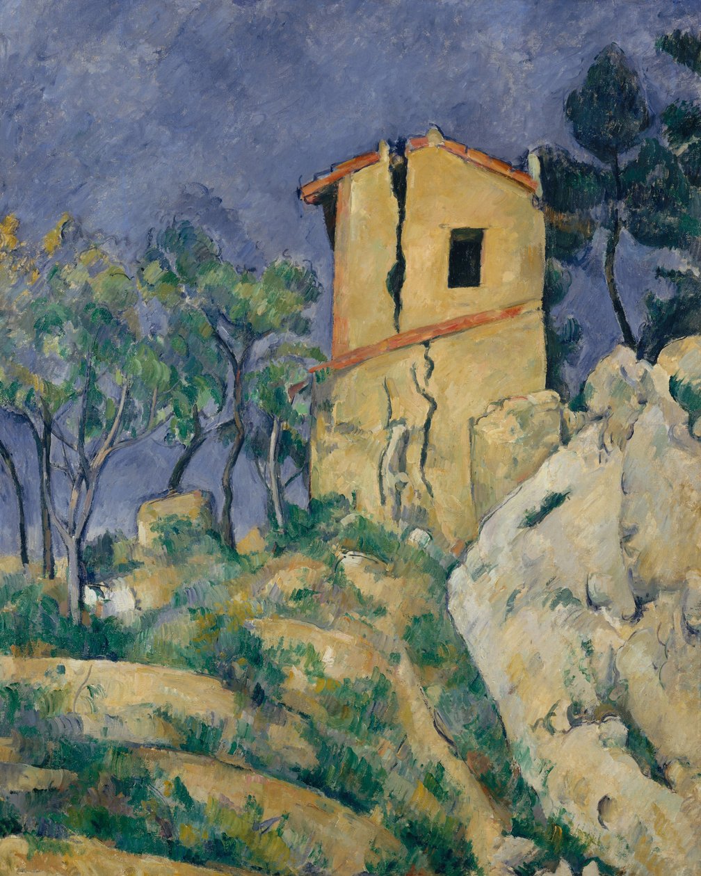 A ház megrepedt falakkal, 1892-94 alkotó: Paul Cézanne