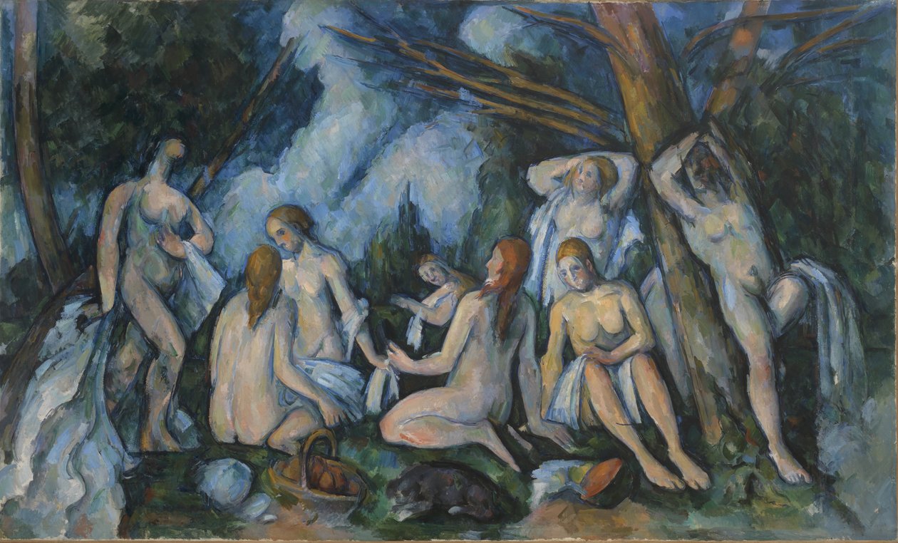 A nagy fürdőzők alkotó: Paul Cézanne