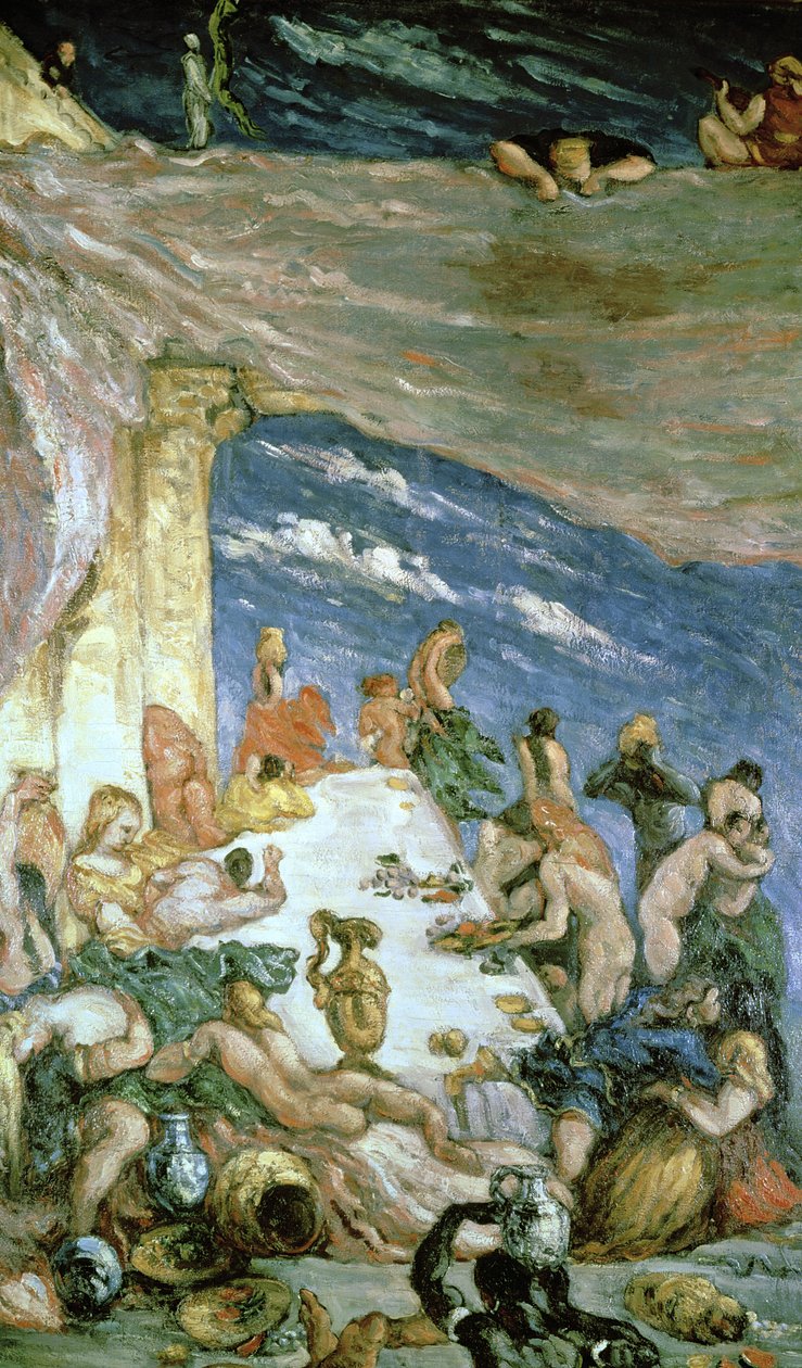 Az orgia, 1866-68 körül (olaj, vászon) alkotó: Paul Cézanne