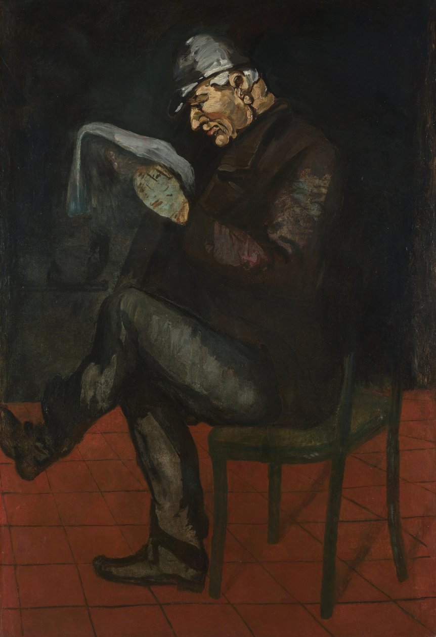 A festők atyja, Louis-Auguste Cézanne, 1865 körül alkotó: Paul Cézanne