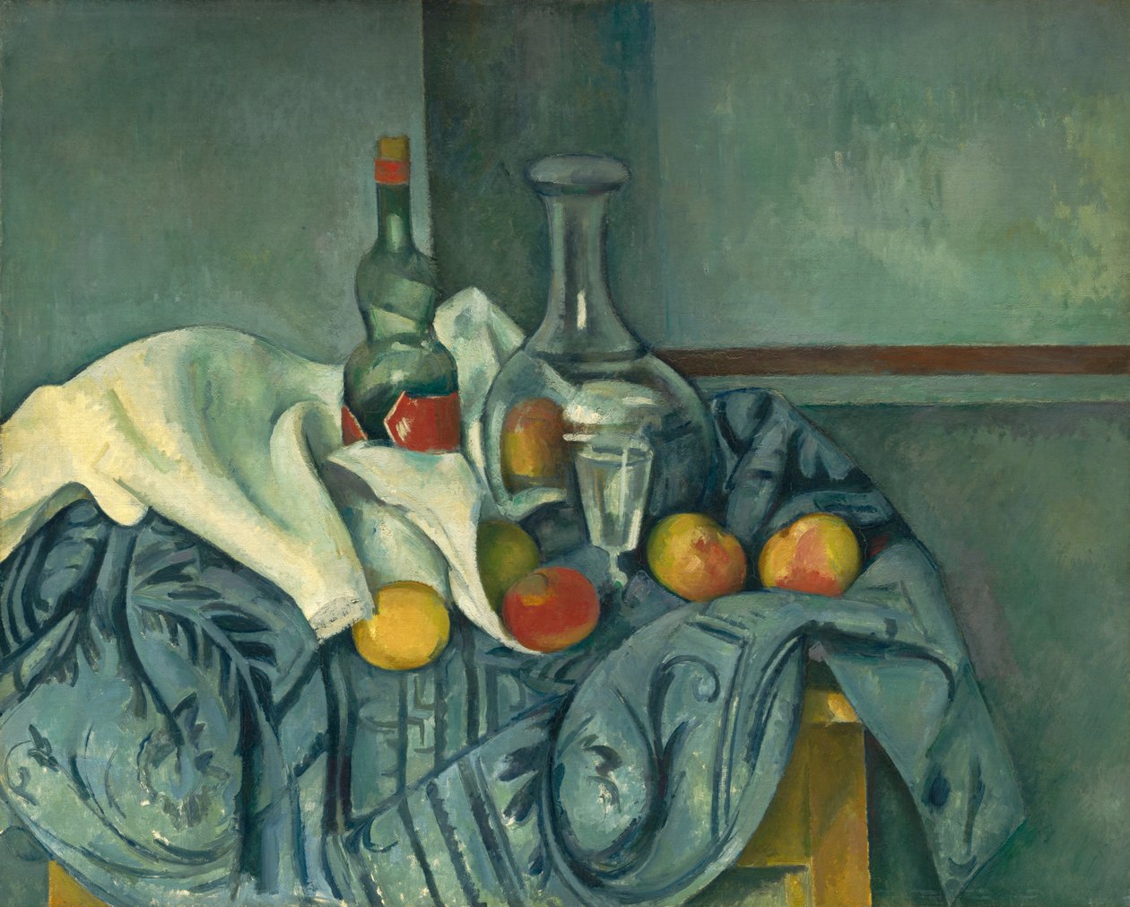 A borsmentás üveg alkotó: Paul Cézanne