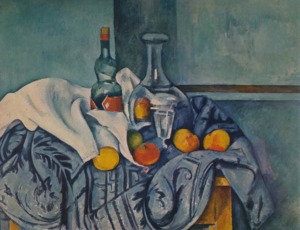 A borsmentás üveg, 1893-1895 alkotó: Paul Cézanne