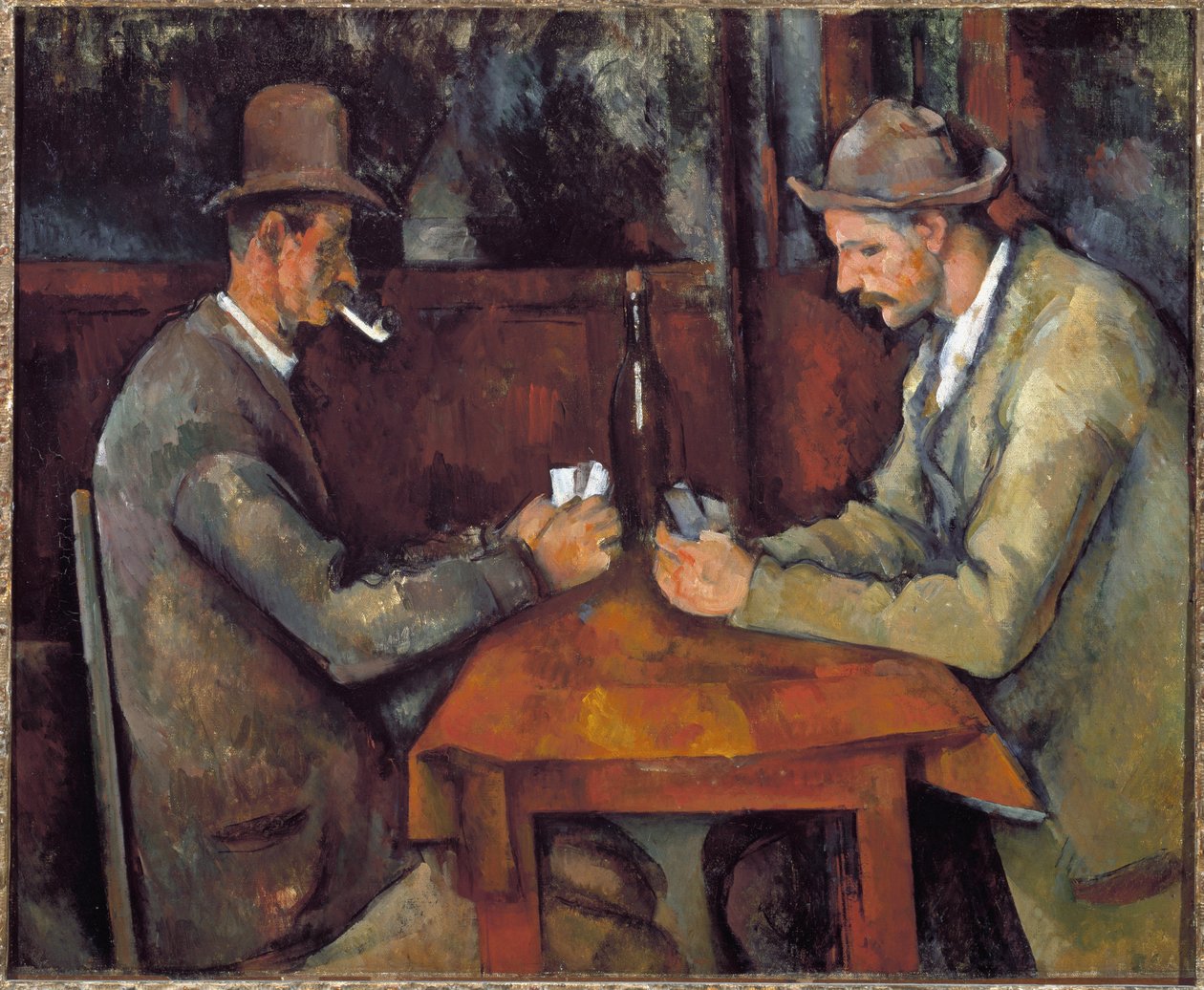 A kártyajátékosok alkotó: Paul Cézanne