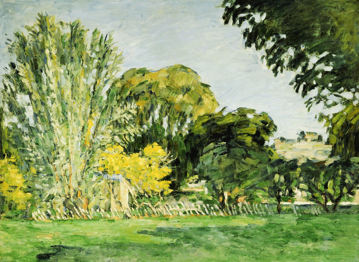 Fák Jas de Bouffannál alkotó: Paul Cézanne