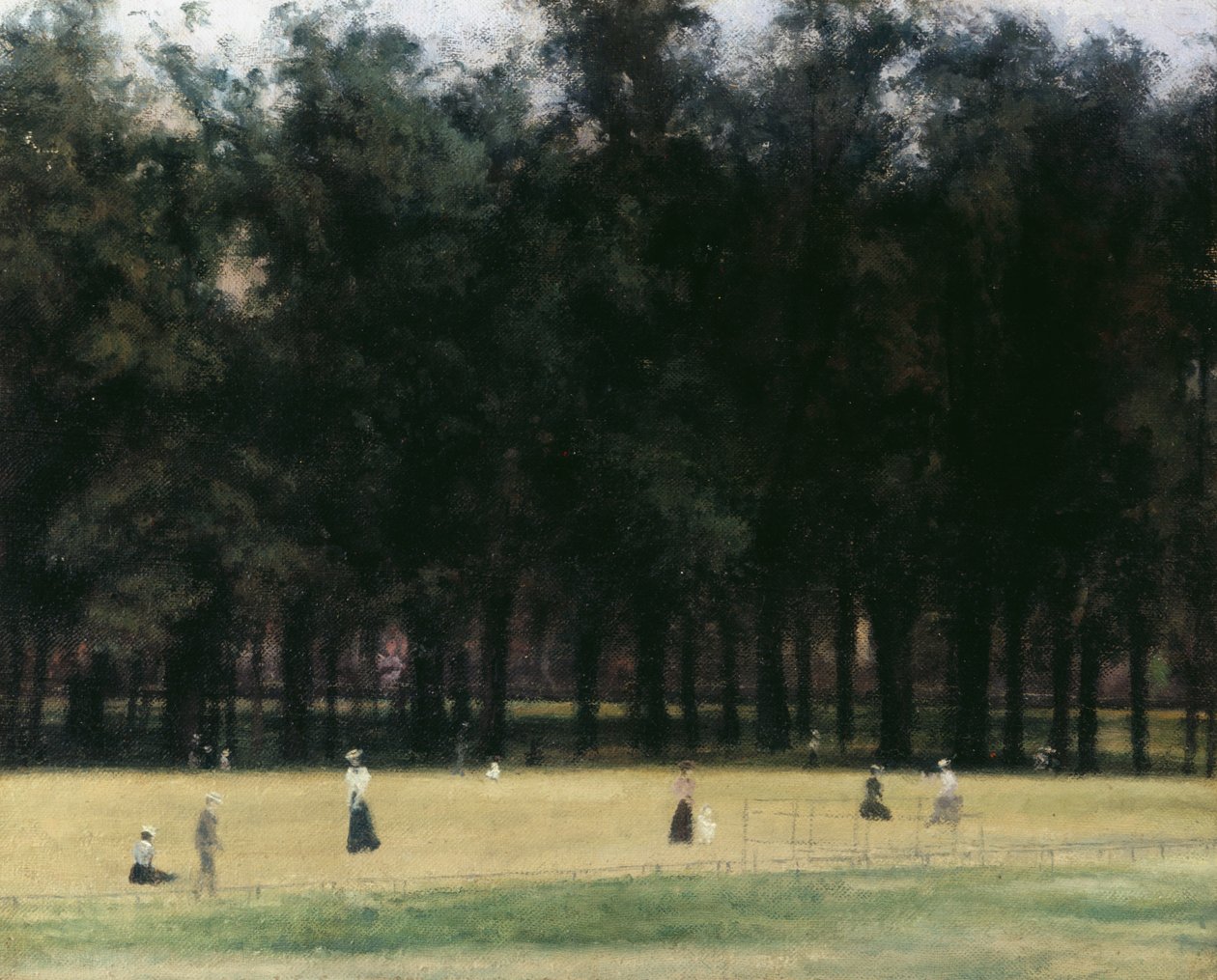 Kensington Gardens (olaj, vászon) alkotó: Paul Fordyce Maitland
