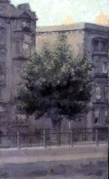 Utcai jelenet, Chelsea alkotó: Paul Fordyce Maitland
