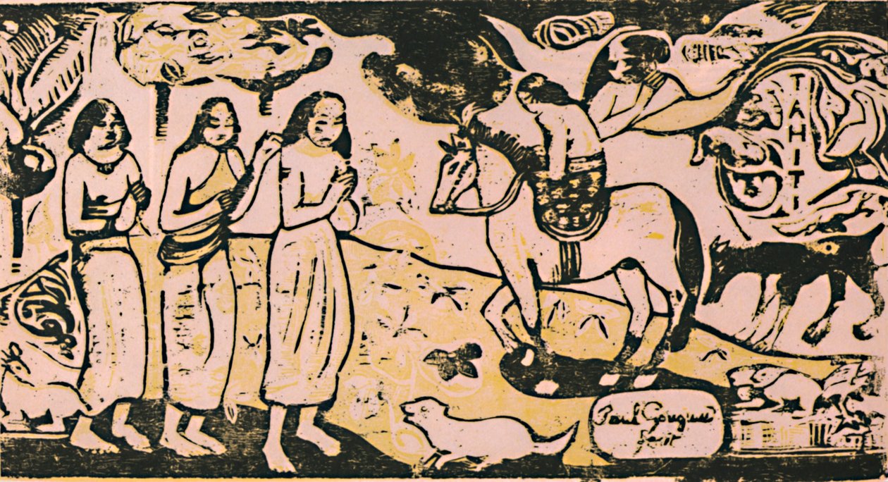 Lakóhelyváltás, 1899 körül, 1946 alkotó: Paul Gauguin