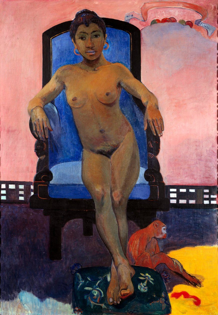 Rita Judith Te Parri, Jávai Anna portréja, Paul Gauguin festménye (18-1904) alkotó: Paul Gauguin