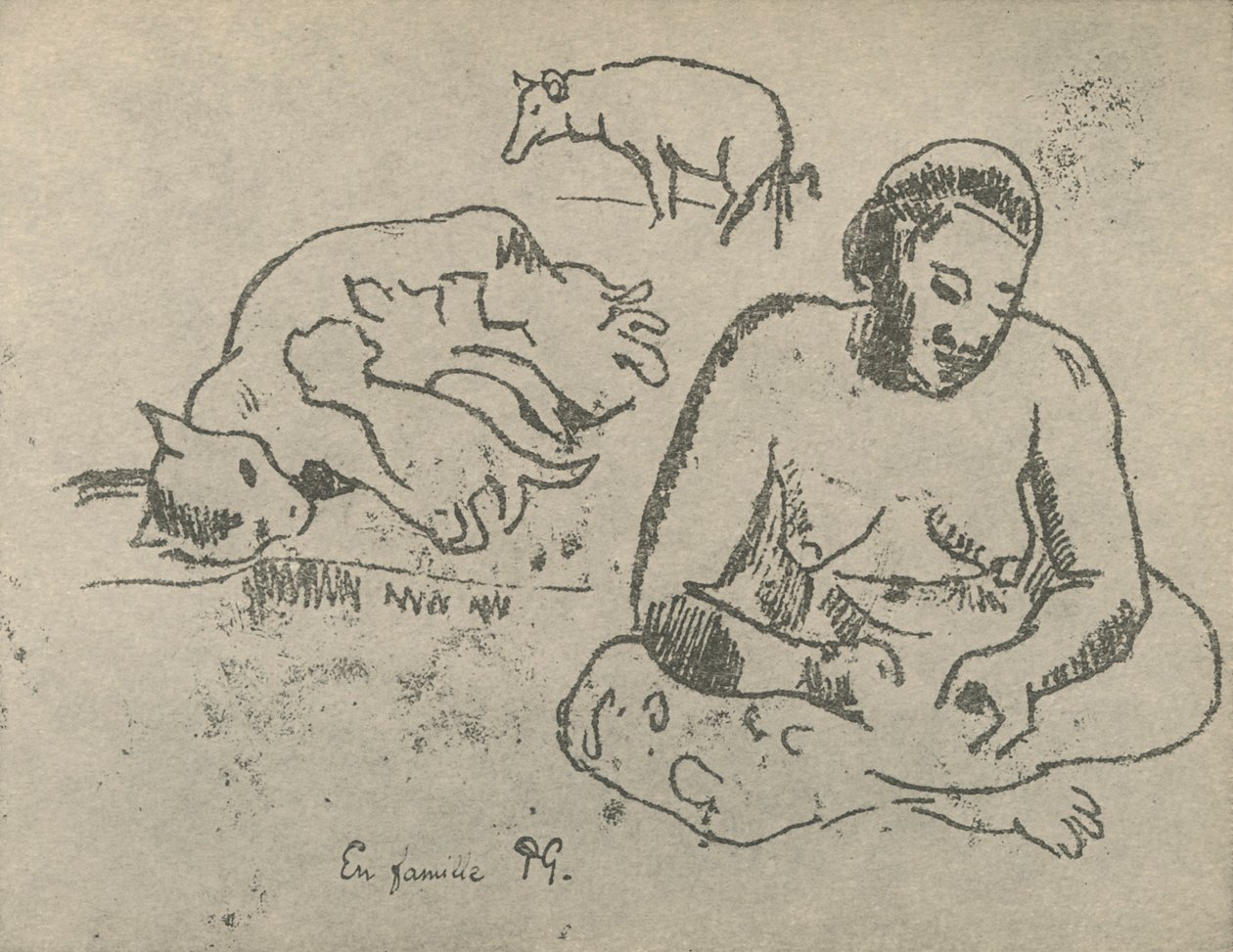 Otthon, 1936 alkotó: Paul Gauguin