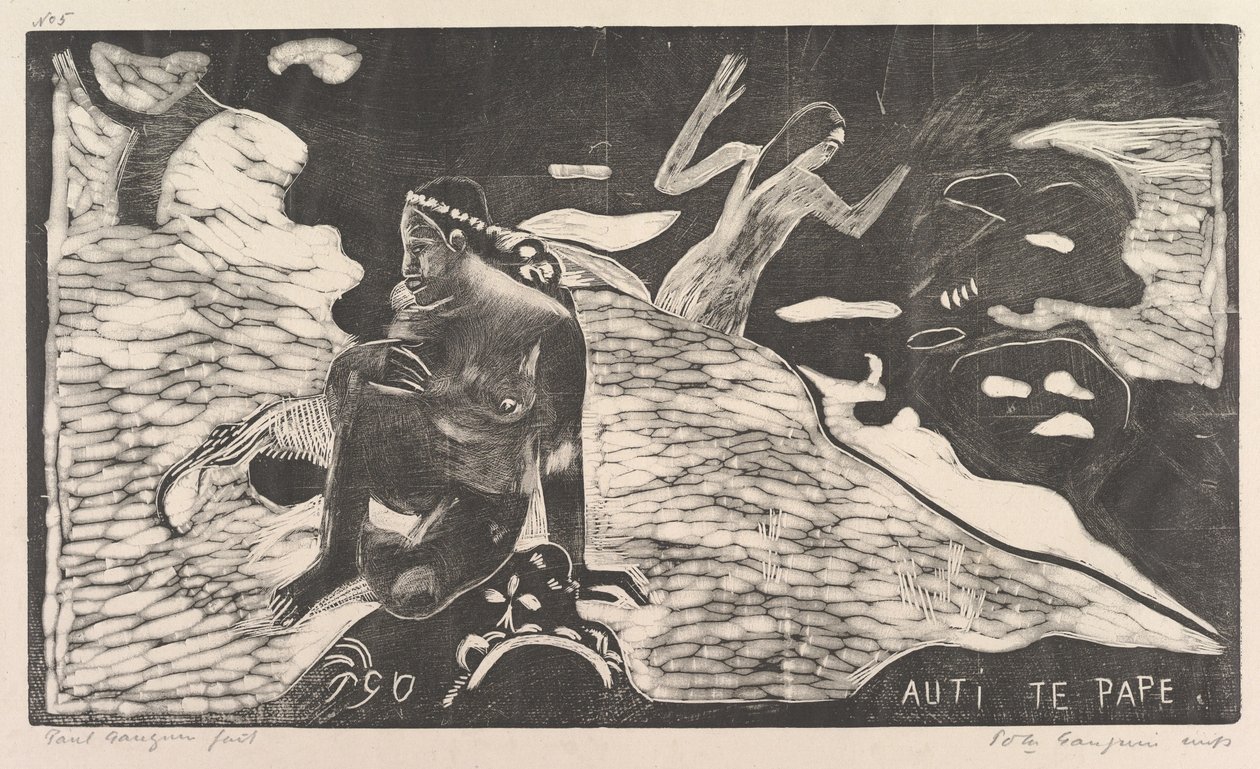 This Paper, 1893-94. alkotó: Paul Gauguin