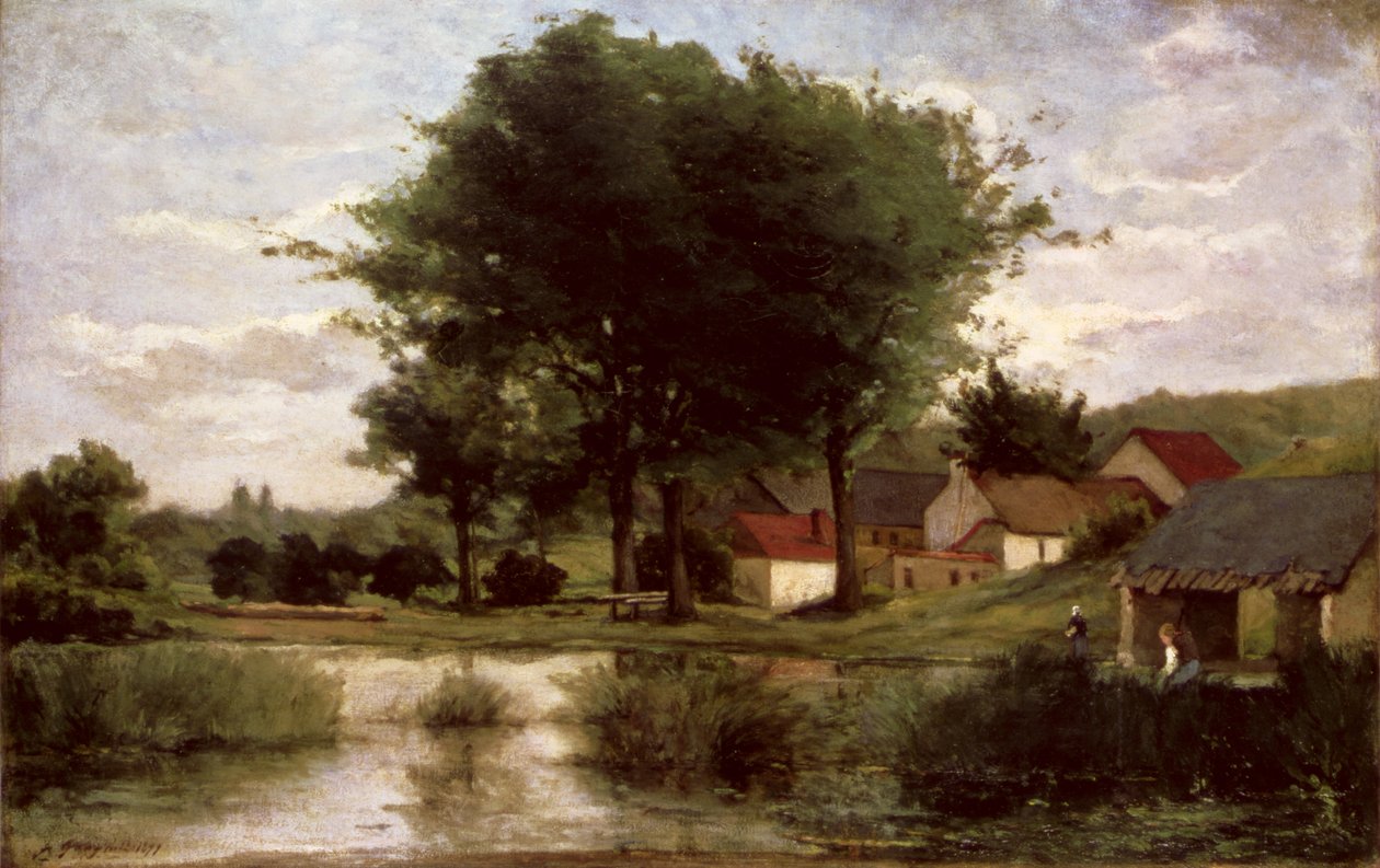 Őszi táj, 1877 alkotó: Paul Gauguin