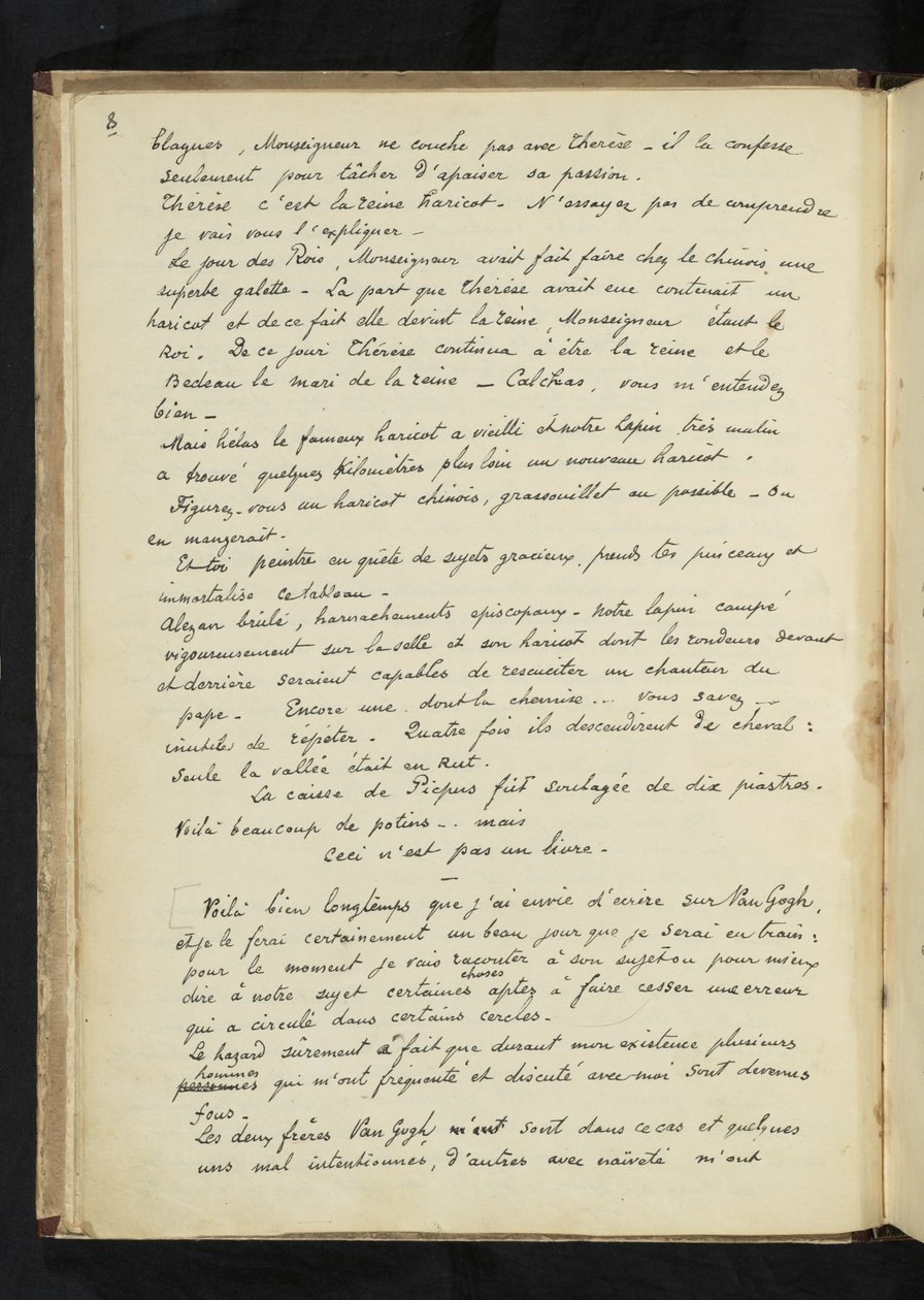Avant et après – Gauguin Vincent van Gogh-nál töltött arles-i tartózkodásának leírása (8. o.) alkotó: Paul Gauguin