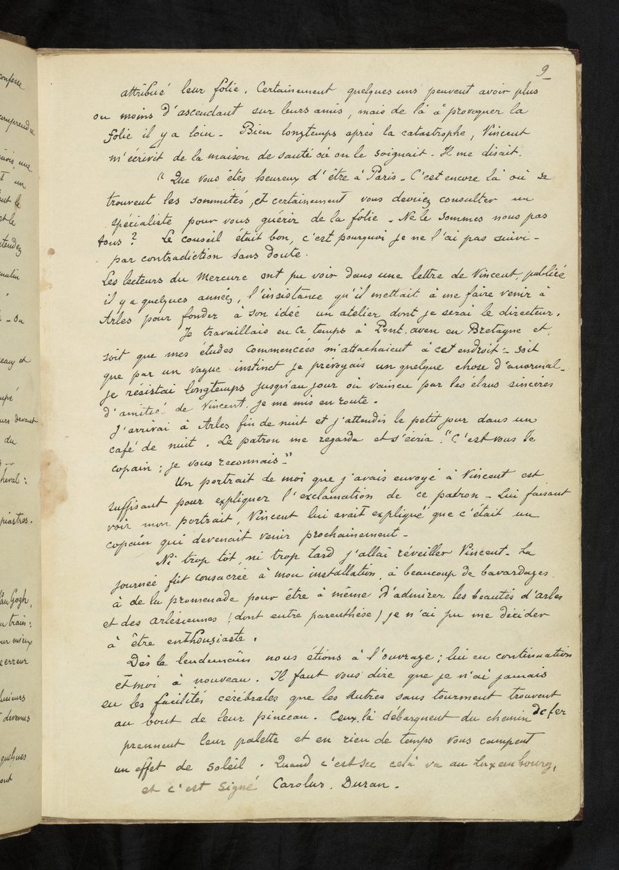 Avant et après - Gauguin Vincent van Gogh-nál töltött arles-i tartózkodásának leírása (9. o.) alkotó: Paul Gauguin