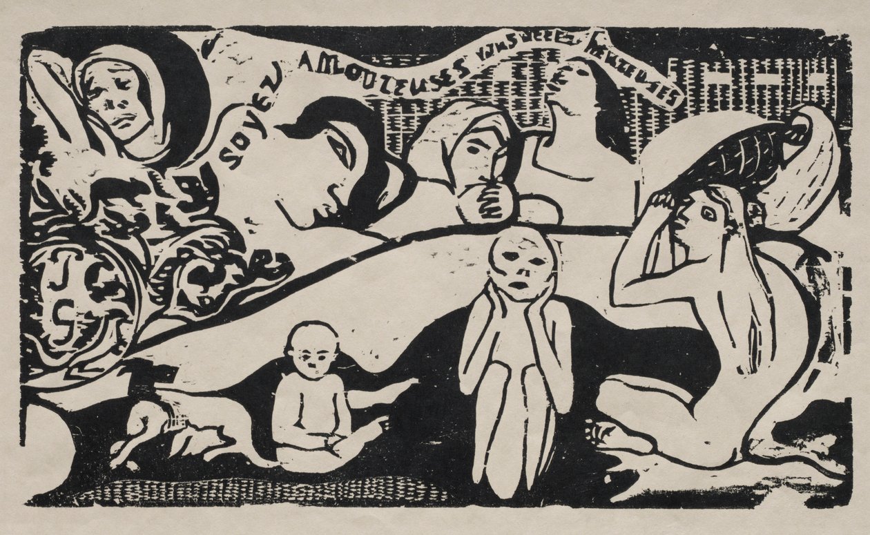 Légy szerelmes és boldog leszel. alkotó: Paul Gauguin