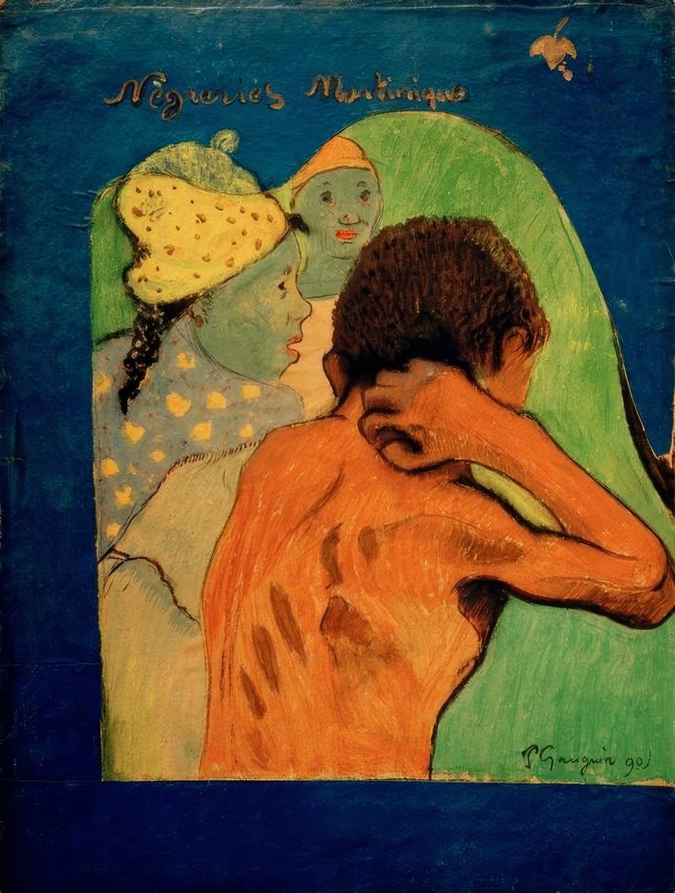 Fekete Martinique alkotó: Paul Gauguin