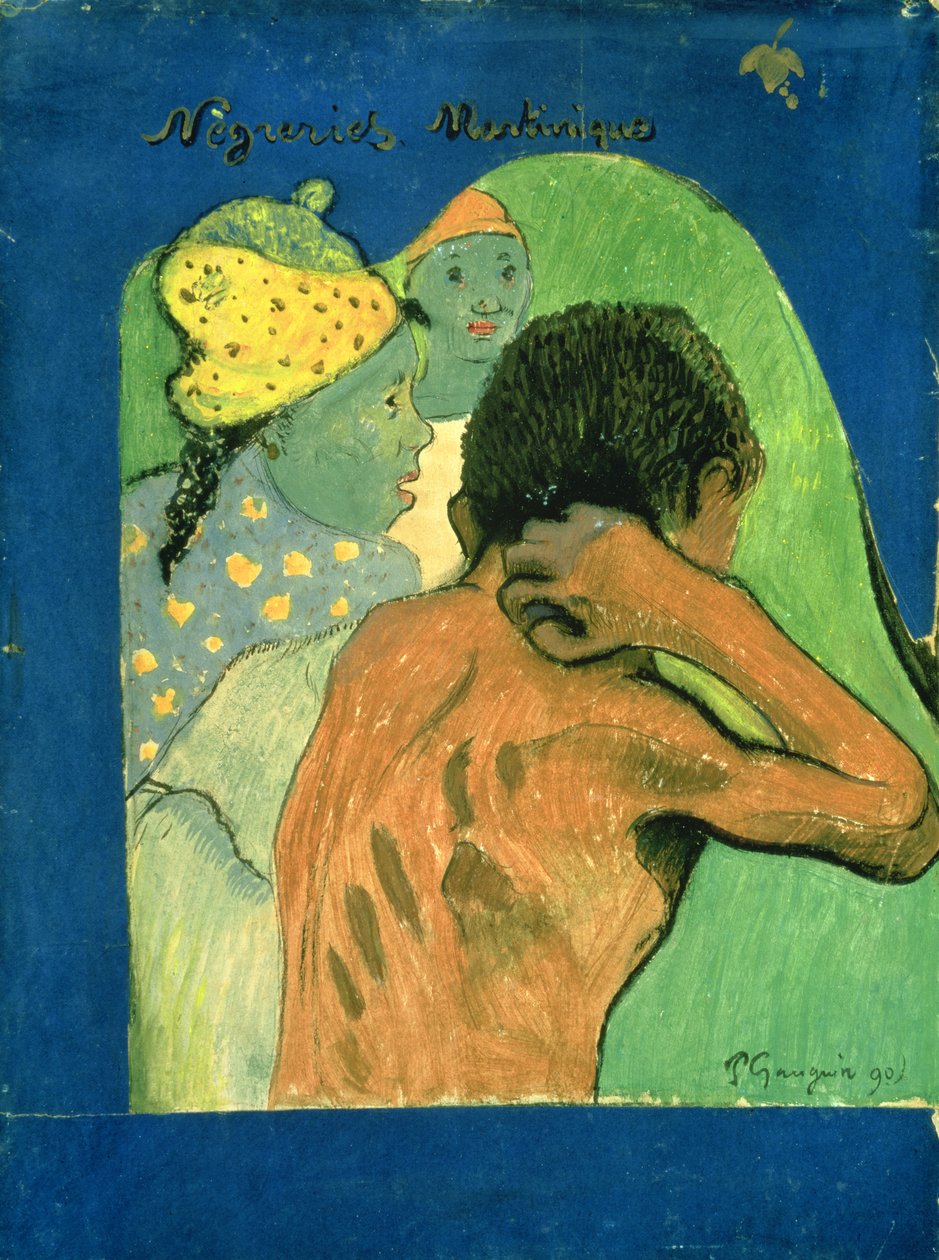 Fekete Martinique, 1890 alkotó: Paul Gauguin