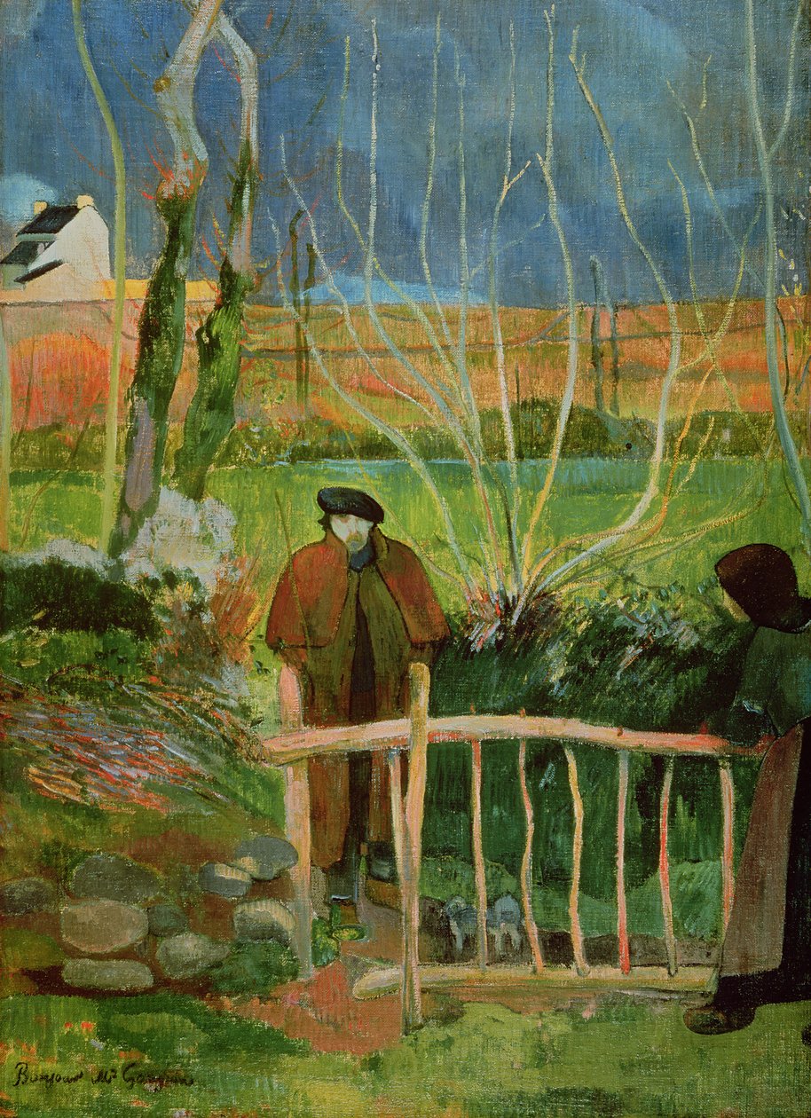 Hello, Gauguin úr, 1889 körül (olaj, vászon) alkotó: Paul Gauguin