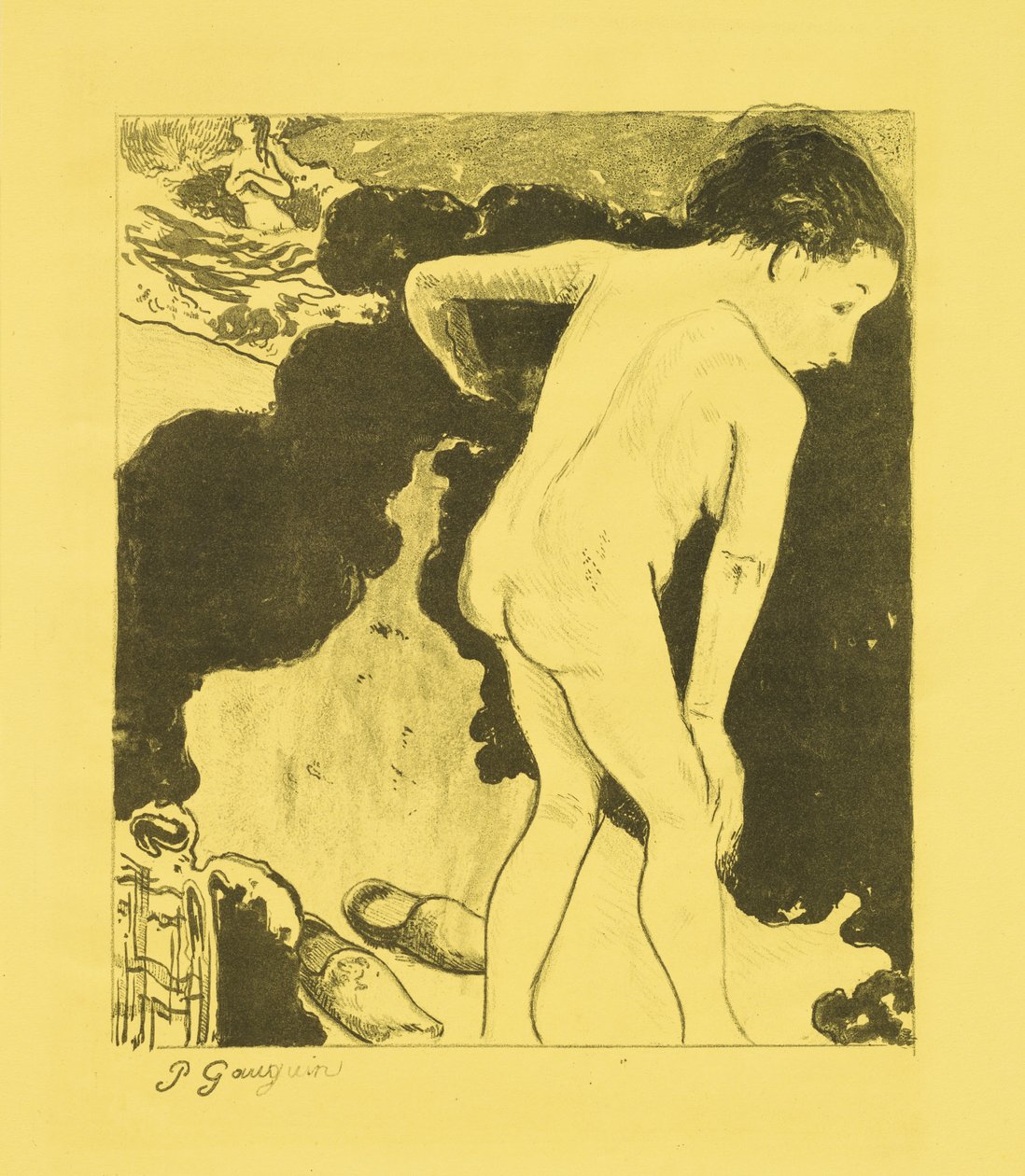 Bretonische Badende alkotó: Paul Gauguin