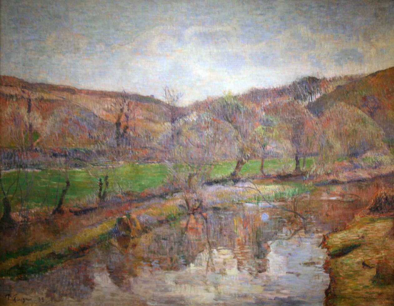 Bretagne táj alkotó: Paul Gauguin