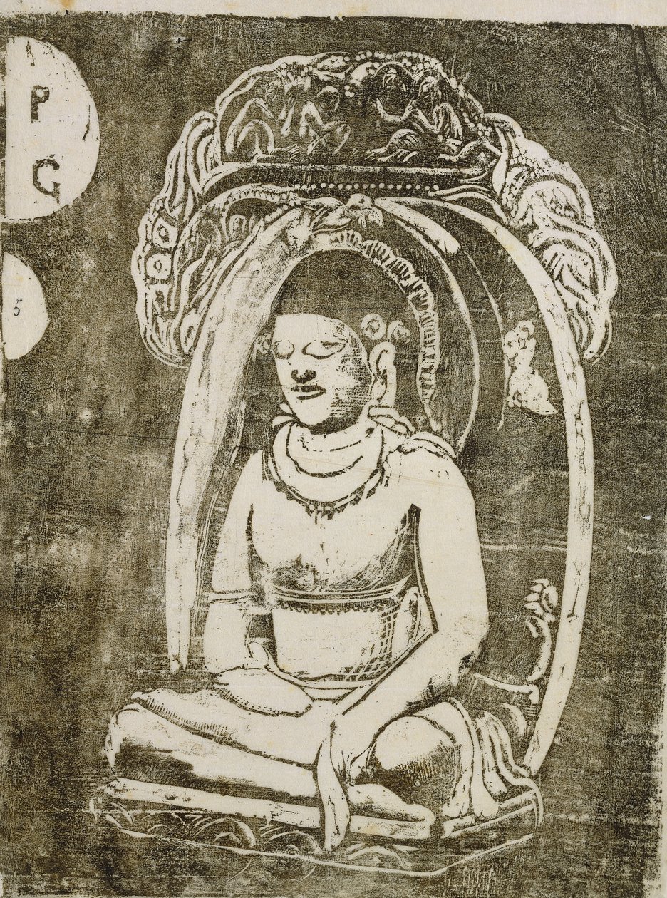 Buddha; Buddha, 1895-1903 alkotó: Paul Gauguin