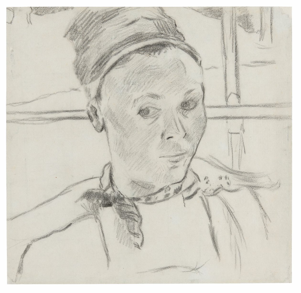 Fiatal breton nő mellszobra (valószínűleg Marie Lagadu) alkotó: Paul Gauguin