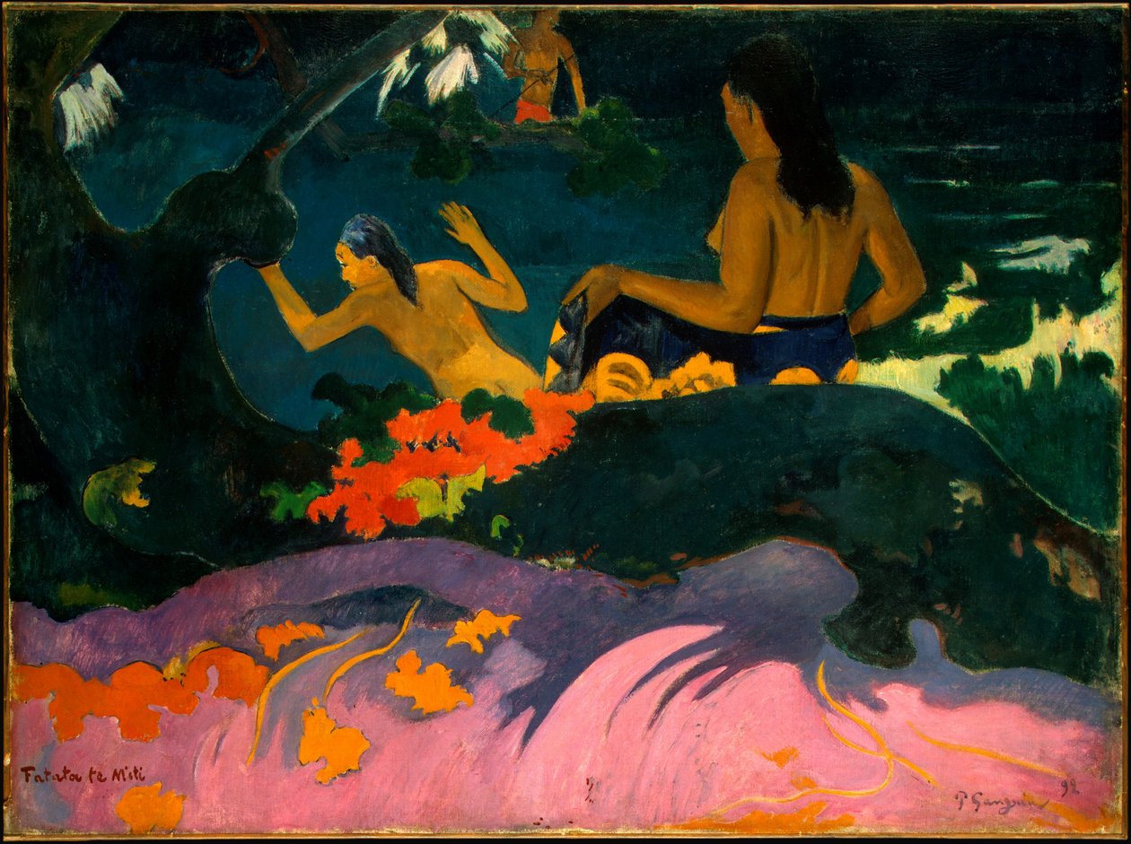 A tenger mellett, az álom közelében alkotó: Paul Gauguin