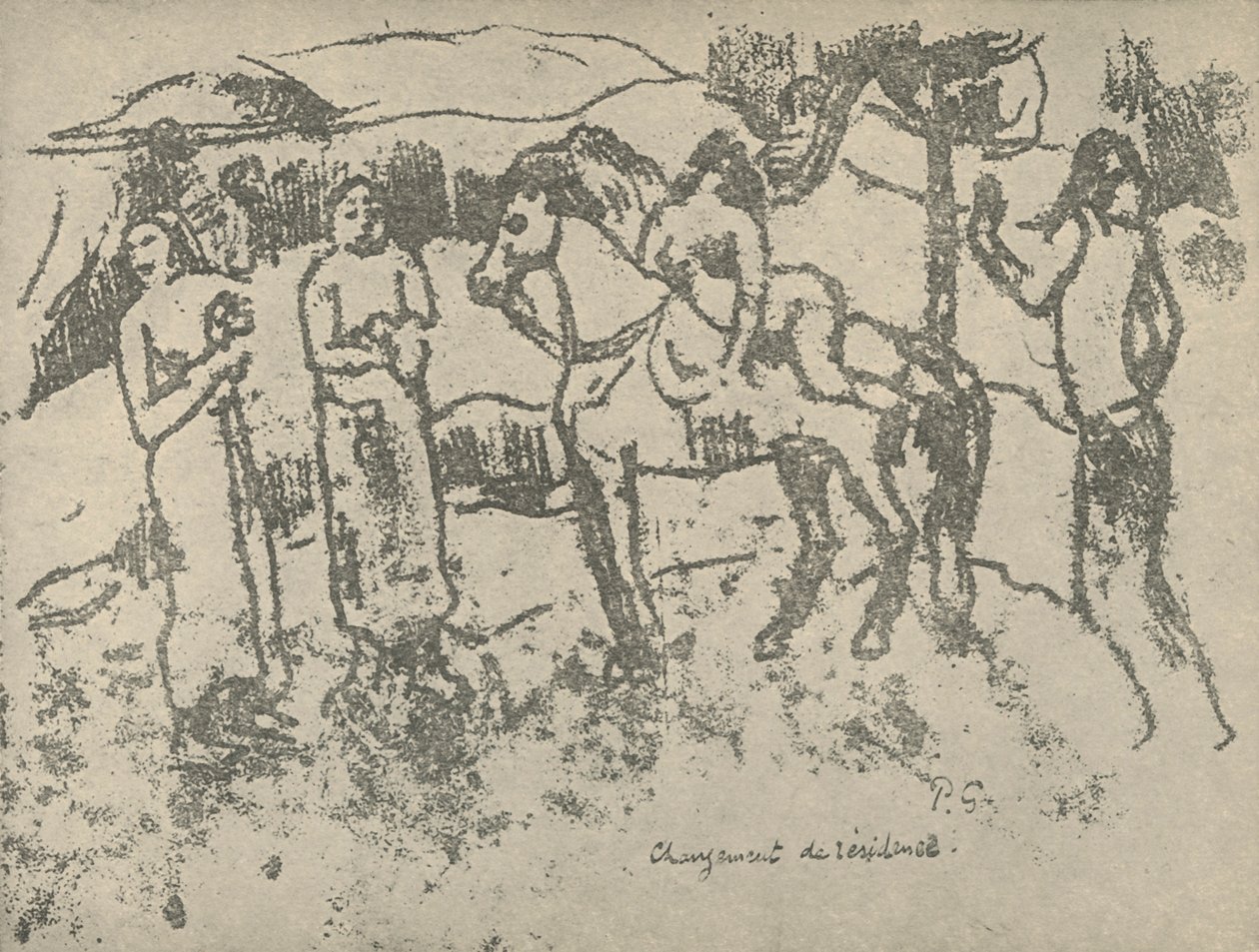Lakhelyváltás, 1936 alkotó: Paul Gauguin