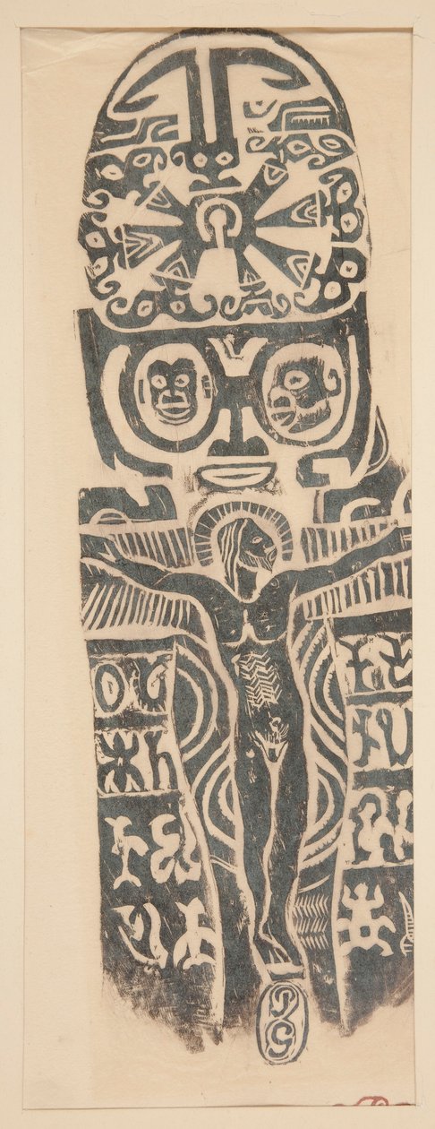 Krisztus a kereszten alkotó: Paul Gauguin