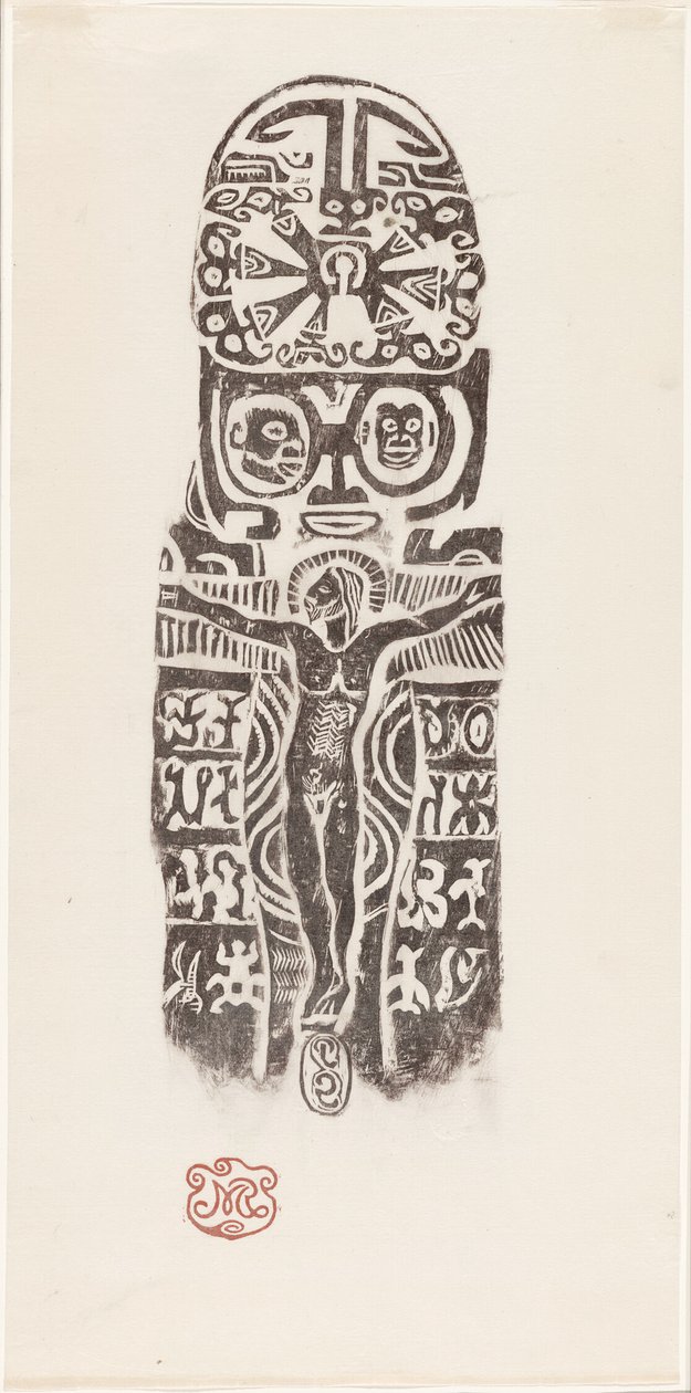 Krisztus a kereszten alkotó: Paul Gauguin
