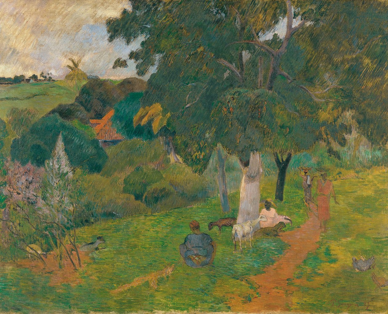 Jön és megy, Martinique, 1887 alkotó: Paul Gauguin