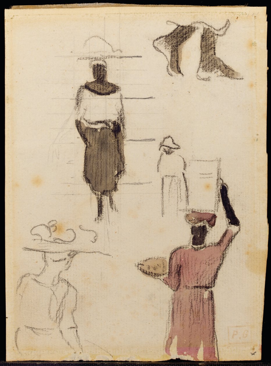 Martinikai vázlat alkotó: Paul Gauguin