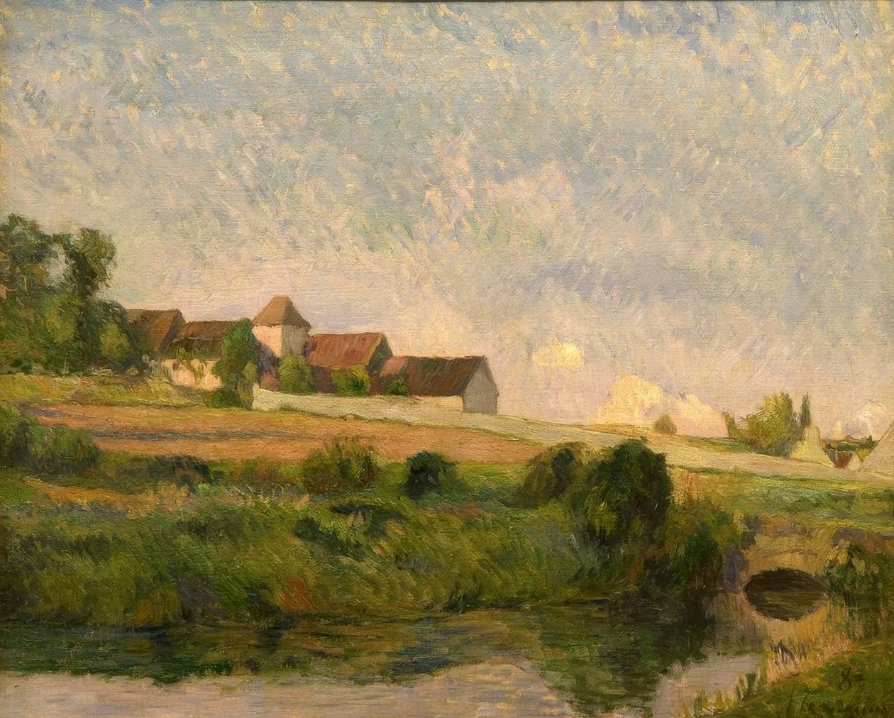 A La Groue tanya, Osny alkotó: Paul Gauguin