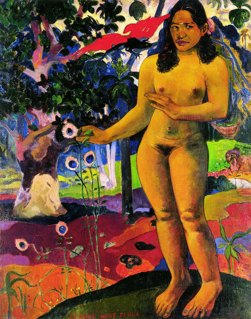 Elragadó föld Te Nave Nave Fenua, 1892. alkotó: Paul Gauguin