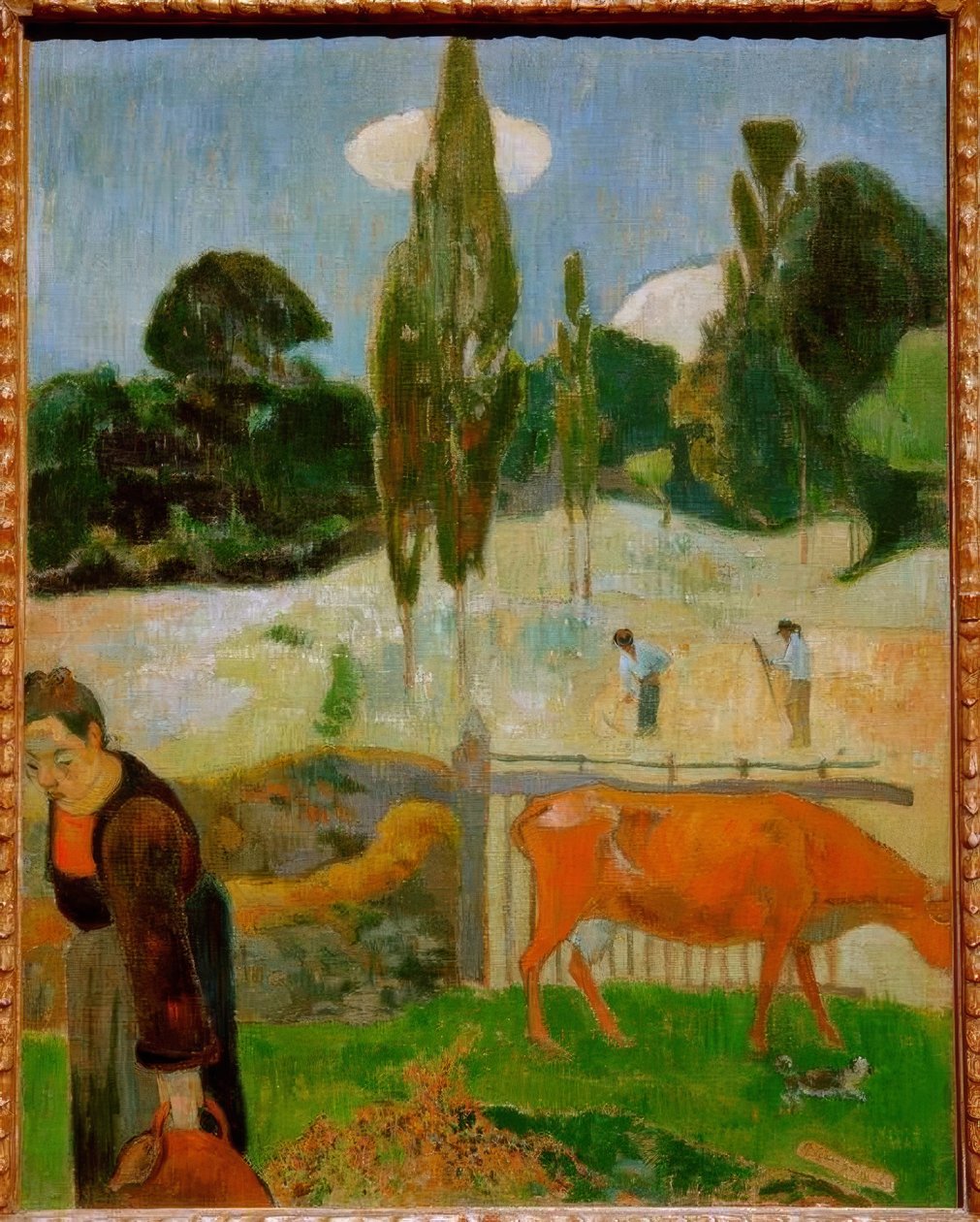 A vörös tehén alkotó: Paul Gauguin