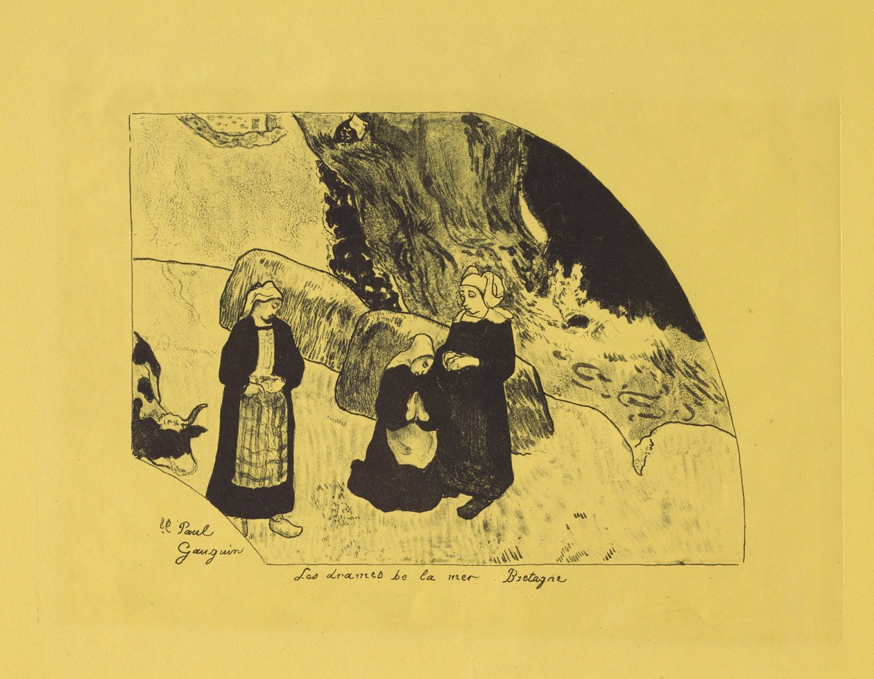 Dramen des Meeres: Bretagne alkotó: Paul Gauguin