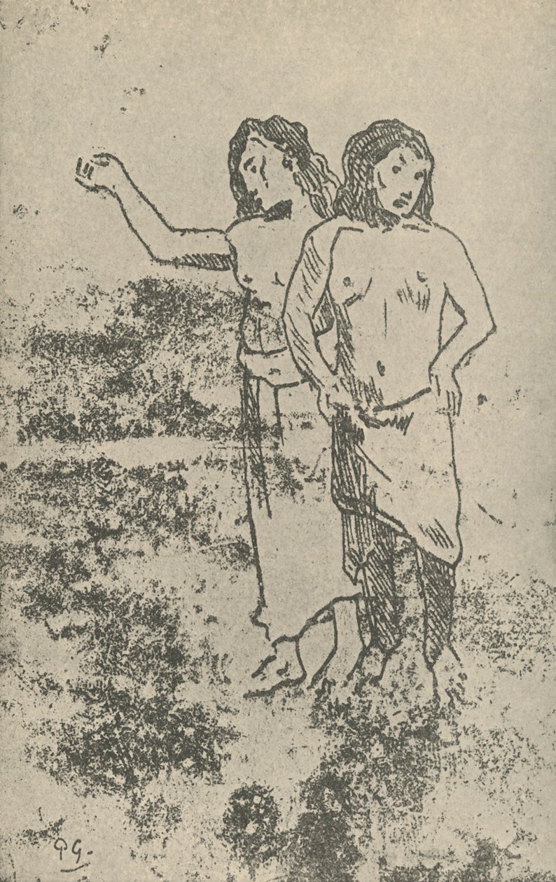 Rajz, 1936 alkotó: Paul Gauguin