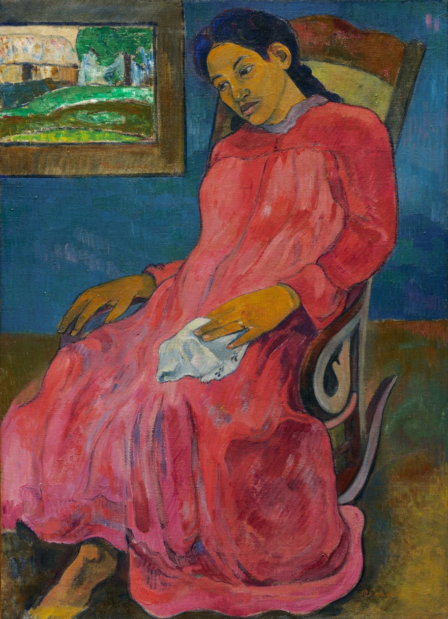 Faaturuma melankolikus, 1891 alkotó: Paul Gauguin