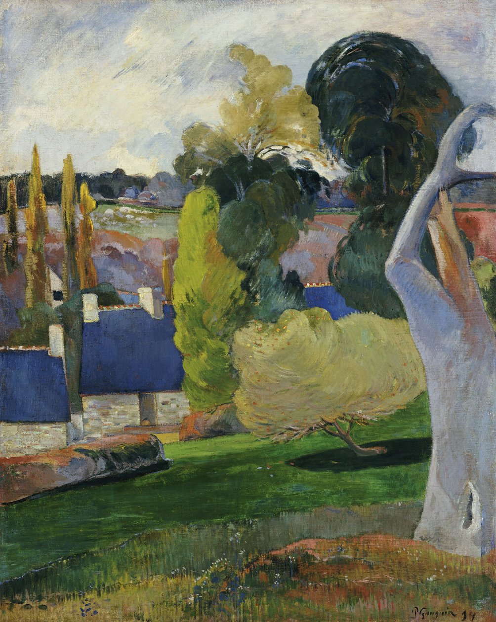 Farm Bretagne-ban II, 1894 alkotó: Paul Gauguin